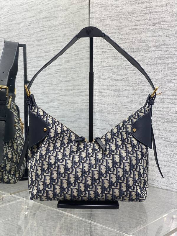 Dior Blue Oblique shoulder — Premium Replica