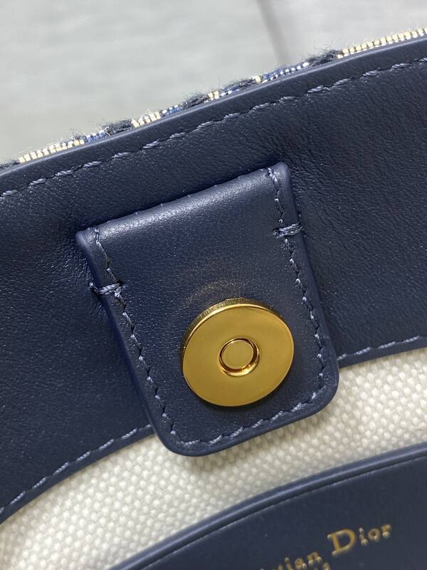 Dior Book Tote Blue Oblique crossbody — AAA Quality Replica