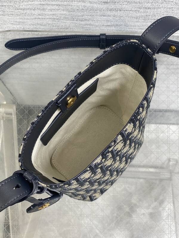 Dior Book Tote Blue Oblique crossbody — AAA Quality Replica