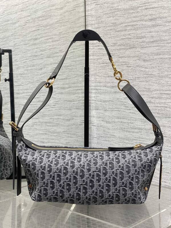 Dior Book Tote Gray Oblique — Premium Replica