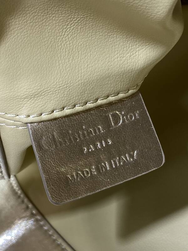 Dior Lady Metallic Gold shoulder — Premium Replica