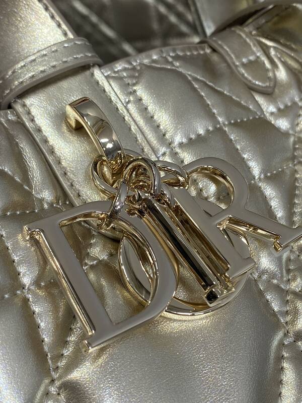 Dior Lady Metallic Gold shoulder — Premium Replica