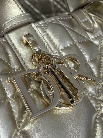 Dior Lady Metallic Gold shoulder Premium Replica