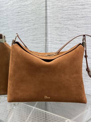 Dior Brown suede shoulder AAA Quality Replica