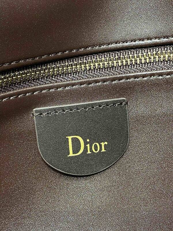 Dior Dark Brown Suede shoulder — Top Quality Replica