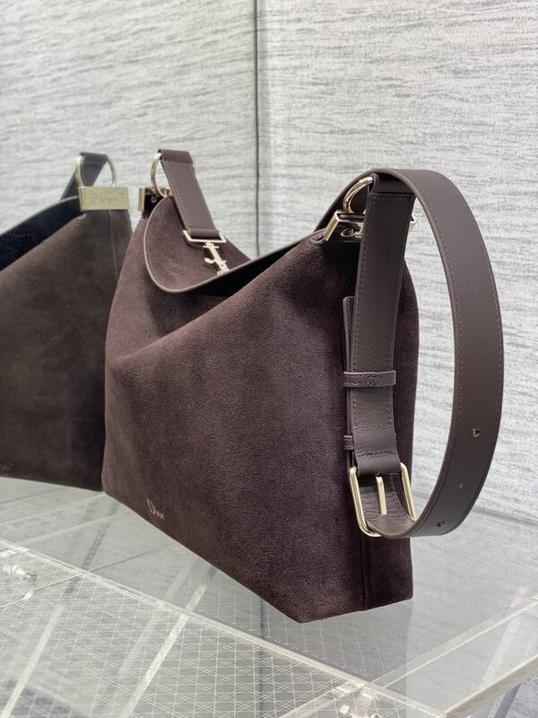 Dior Brown suede shoulder — Top Quality Replica