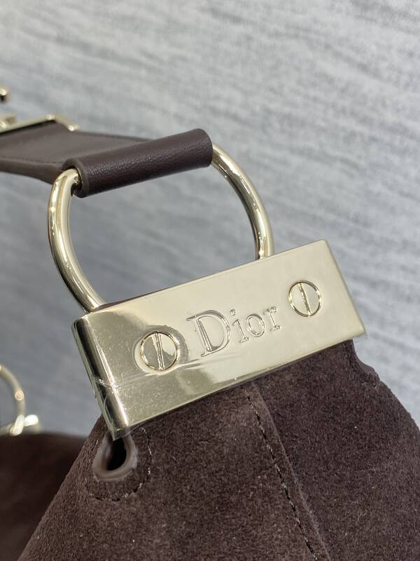 Dior Dark Brown suede shoulder — Premium Replica