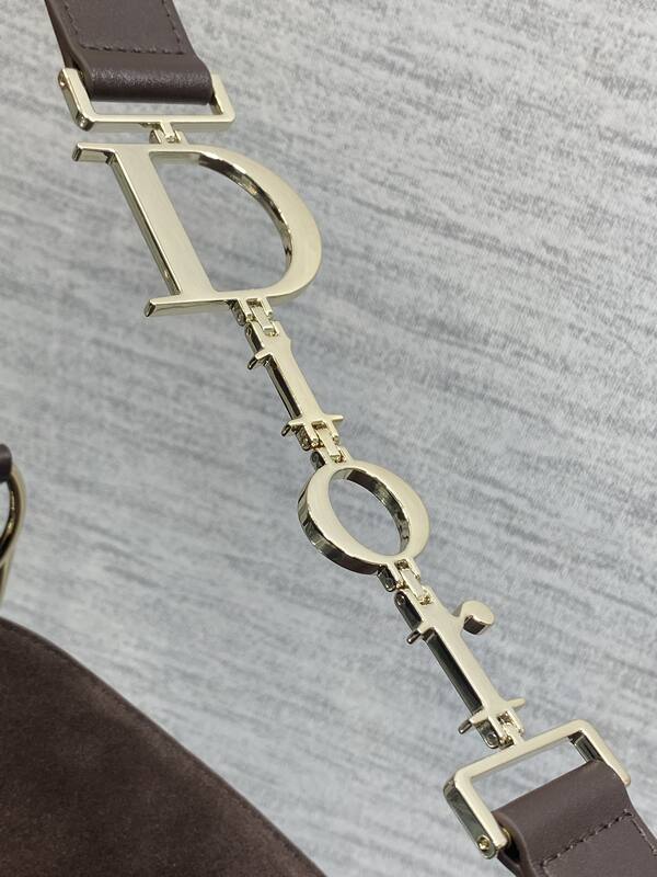 Dior Dark Brown suede shoulder — Premium Replica