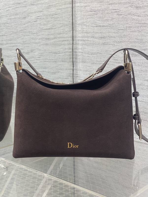 Dior Dark Brown suede shoulder — Premium Replica