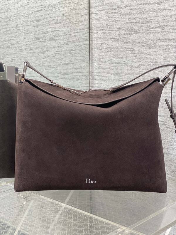 Dior Dark Brown suede shoulder — Premium Replica