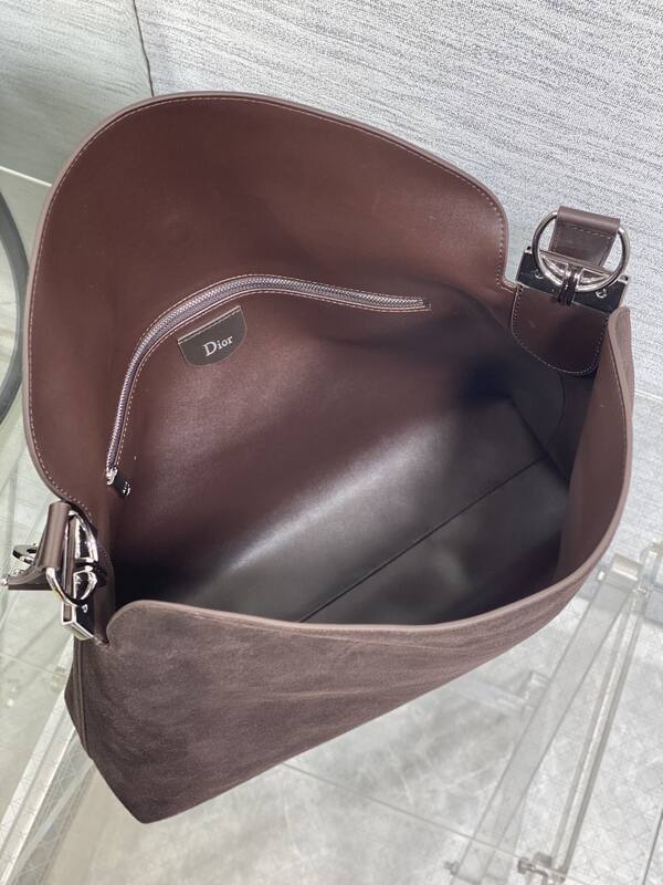 Dior Dark Brown suede shoulder — Premium Replica