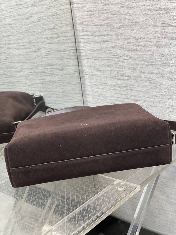 Dior Dark Brown suede shoulder — Premium Replica
