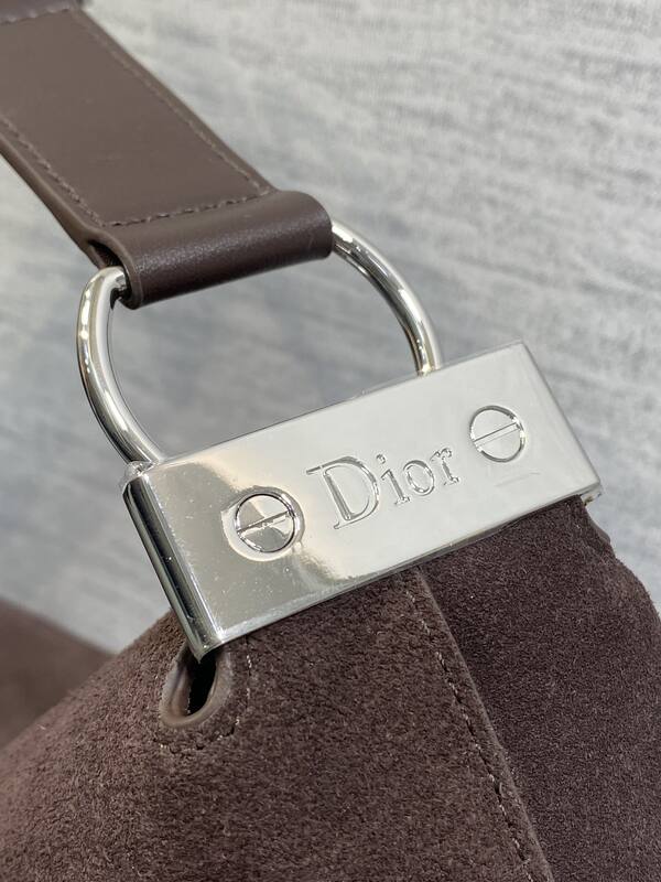 Dior Dark Brown suede shoulder — Premium Replica