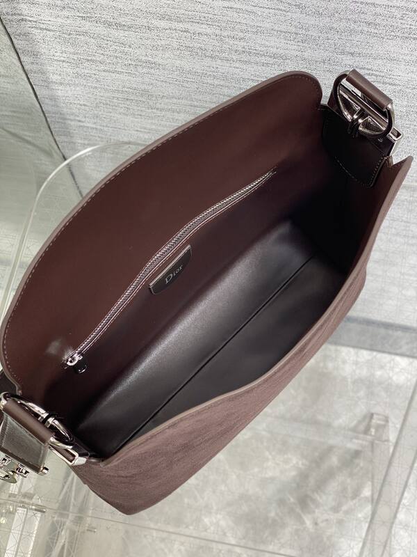 Dior Brown suede crossbody — 1:1 Replica