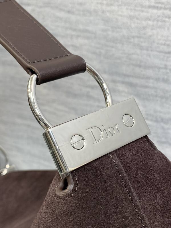 Dior Brown suede crossbody — 1:1 Replica