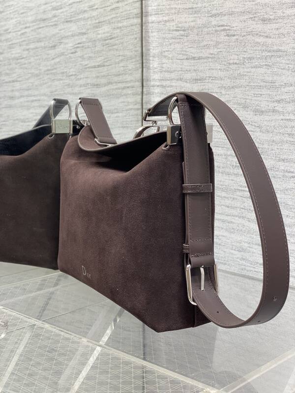 Dior Brown suede crossbody — 1:1 Replica
