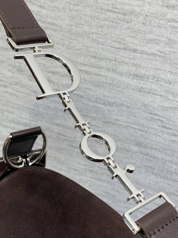 Dior Brown suede crossbody — 1:1 Replica
