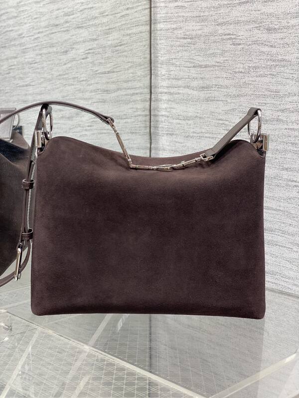 Dior Brown suede crossbody — 1:1 Replica