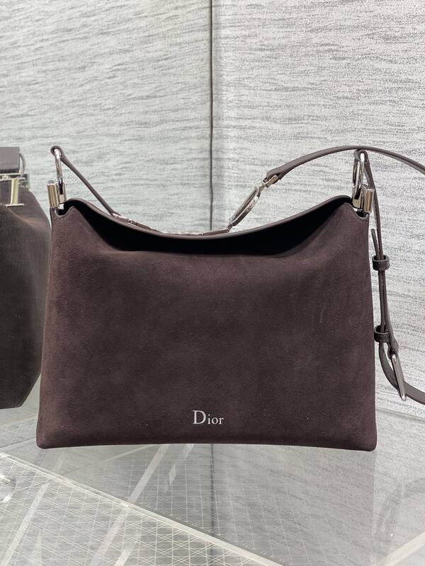 Dior Brown suede crossbody — 1:1 Replica