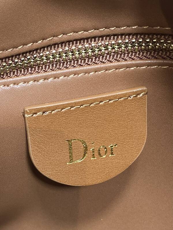 Dior Lady Brown suede shoulder — AAA Quality Replica