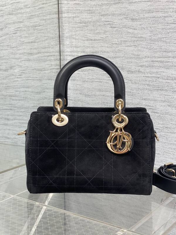 Dior Lady Black shoulder — Top Quality Replica