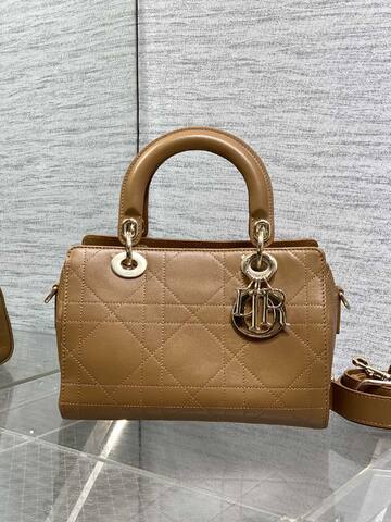 Dior Lady Brown shoulder 1 1 Replica