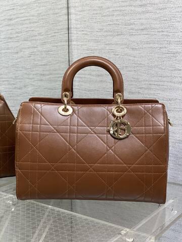 Dior Lady Brown shoulder Top Quality Replica