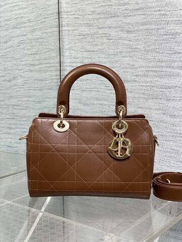 Dior Lady Brown shoulder Top Quality Replica