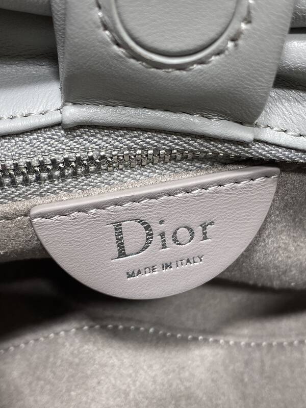 Dior Light grey leather shoulder — Top Quality Replica