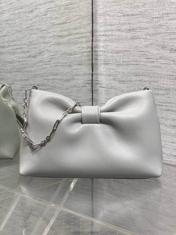 Dior Light grey leather shoulder — Top Quality Replica