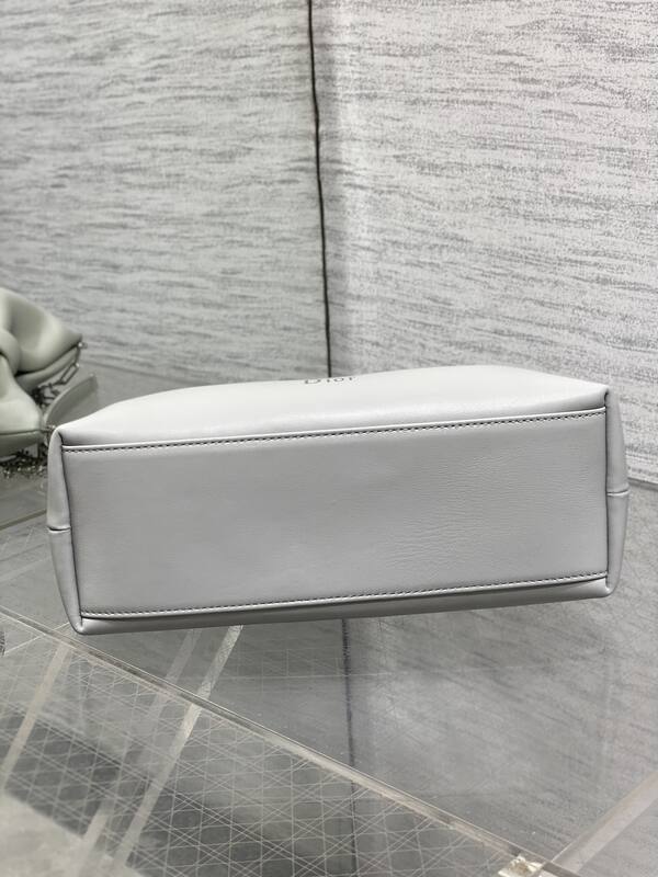 Dior Light grey leather shoulder — Top Quality Replica