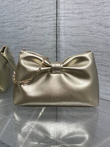 Dior Metallic Gold shoulder 1 1 Replica