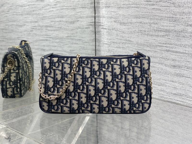 Dior Blue Oblique shoulder — 1:1 Replica