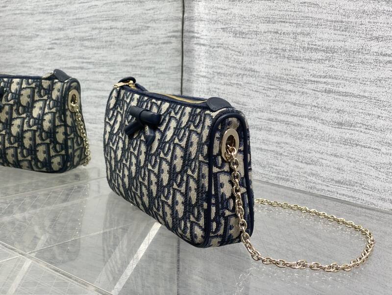 Dior Blue Oblique shoulder — 1:1 Replica