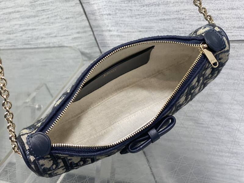 Dior Blue Oblique shoulder — 1:1 Replica