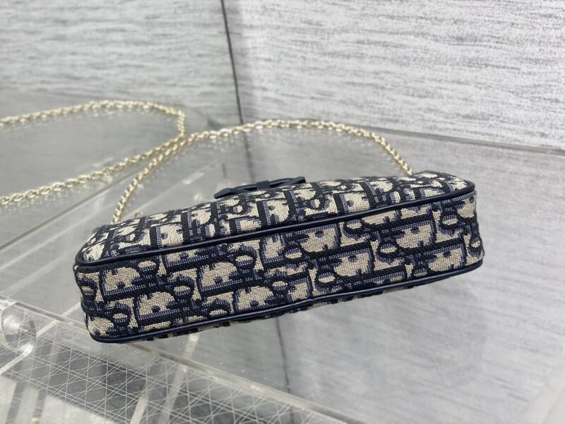 Dior Blue Oblique shoulder — 1:1 Replica