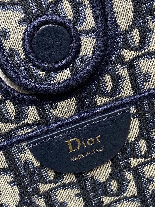 Dior Book Tote Oblique Navy Beige — Premium Replica