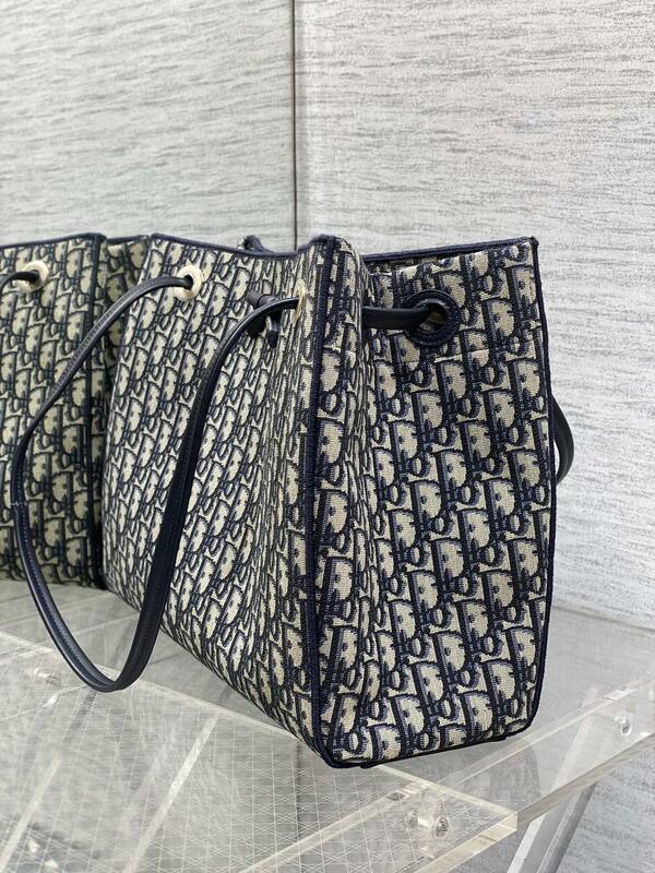 Dior Book Tote Blue Oblique — Top Quality Replica