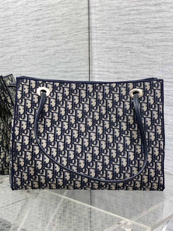 Dior Book Tote Blue Oblique — Top Quality Replica