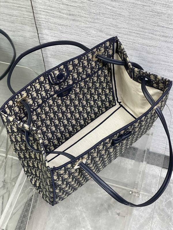Dior Book Tote Blue Oblique — Top Quality Replica