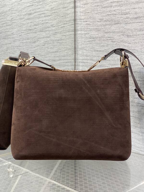 Dior Brown suede shoulder — AAA Quality Replica
