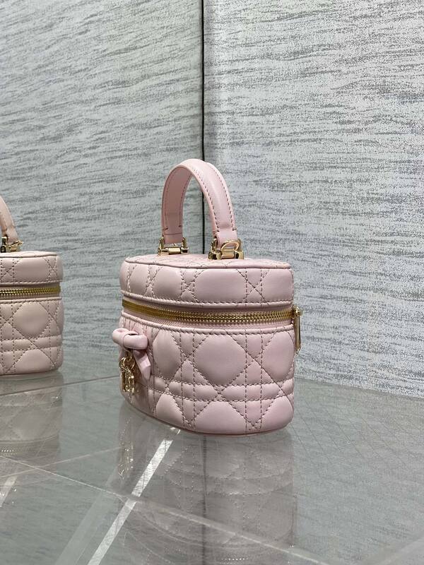Dior Lady Light Pink crossbody — AAA Quality Replica