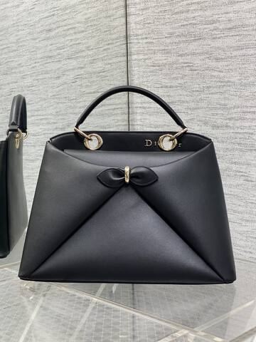 Dior Lady Black shoulder Top Quality Replica
