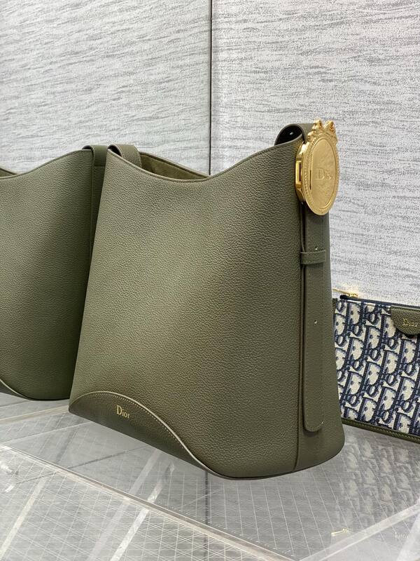 Dior Book Tote Olive Green — 1:1 Replica