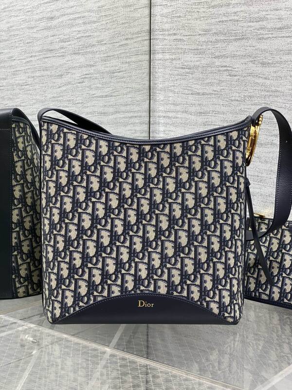 Dior Blue Oblique shoulder — Premium Replica