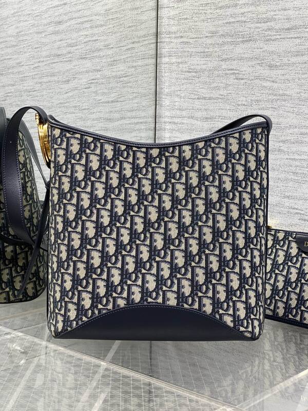 Dior Blue Oblique shoulder — Premium Replica
