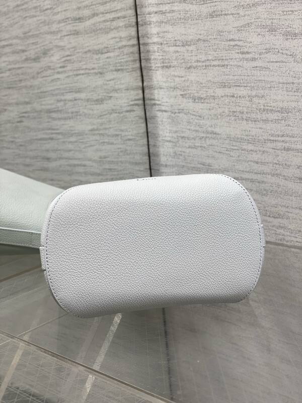 Dior Book Tote Light Gray Leather with Oblique canvas — 1:1 Replica