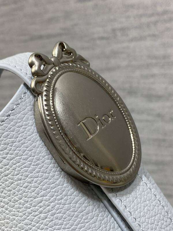 Dior Book Tote Light Gray Leather with Oblique canvas — 1:1 Replica