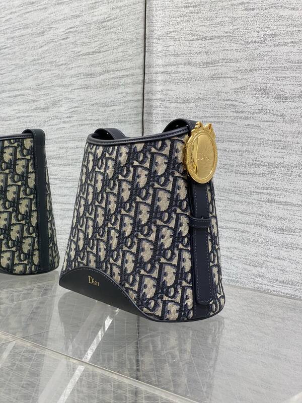 Dior Blue Oblique shoulder — 1:1 Replica
