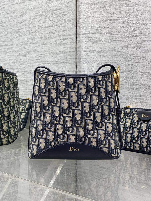 Dior Blue Oblique shoulder — 1:1 Replica